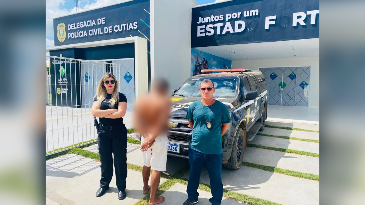 EM CUTIAS DO ARAGUARI, POLICIA CIVIL PRENDE HOMEM EM FLAGRANTE PELA PRÁTICA DO CRIME DE FURTO